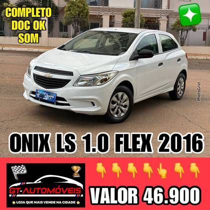 CHEVROLET ONIX 1.0 MPFI LS 8V FLEX 4P MANUAL CHEVROLET ONIX 1.0 MPFI LS 8V FLEX 4P MANUAL